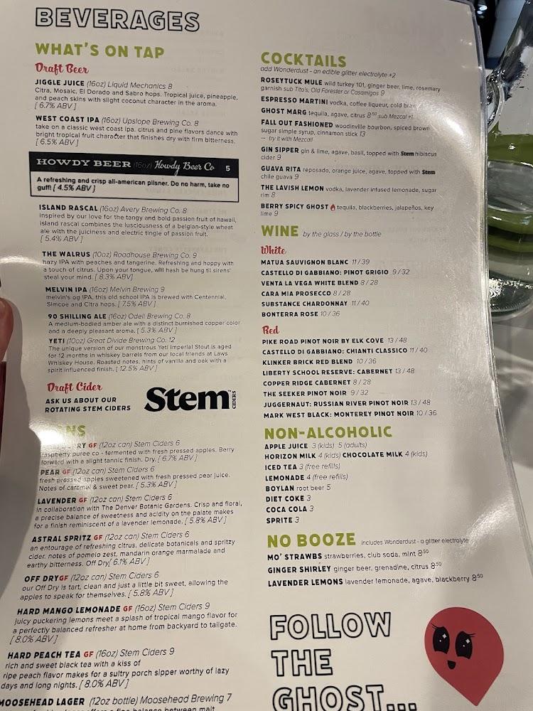 Ghost Box Pizza by Stem Ciders Menu image 4
