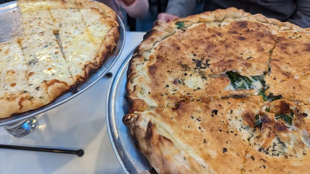 Stuffed Chicken Spinach Woodfired Pizza
